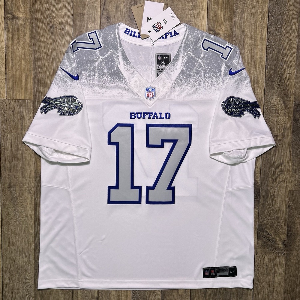 NWT Buffalo Bills Josh Allen Nike Limited Stitched Rivalries Jersey Sz XL $190